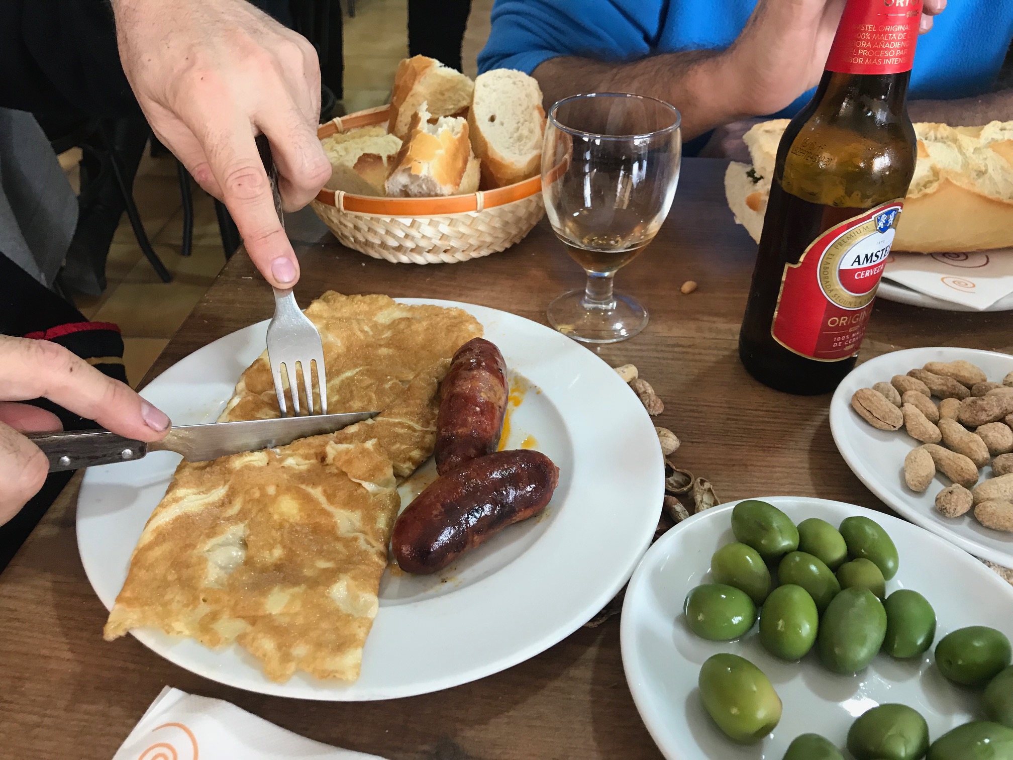 Almuerzo en Bar Pocholo de Sinarcas