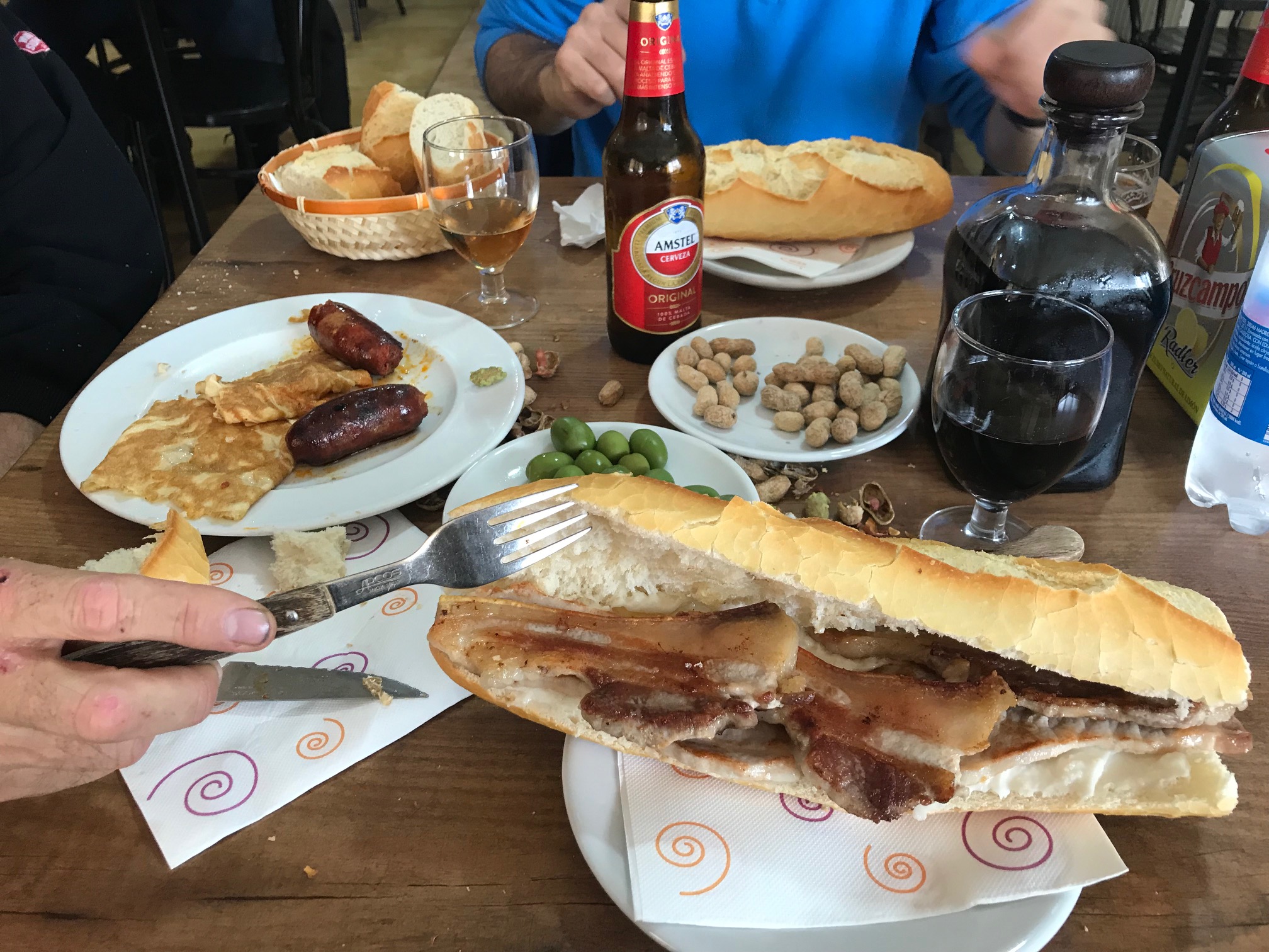Almuerzo en Bar Pocholo de Sinarcas