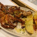 Pulpo a la brasa, especialidad de Aladroc Fish Bar en Ruzafa