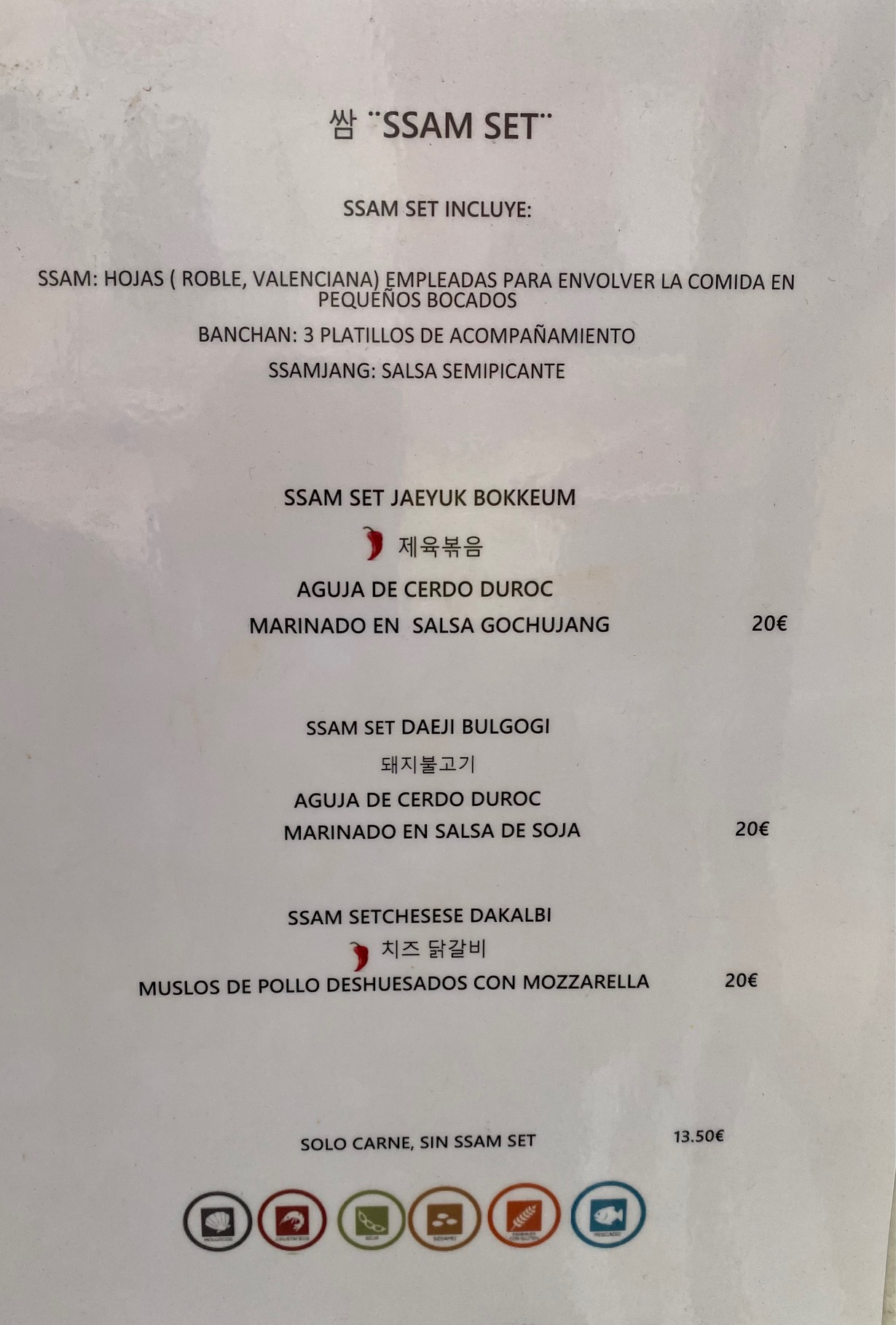 Carta Taula de Yoon